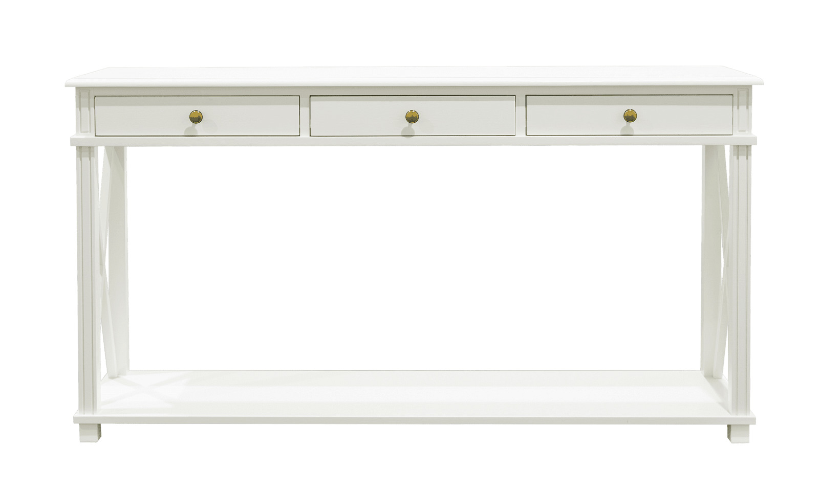 Консоль Freigraf White, 150х40х80