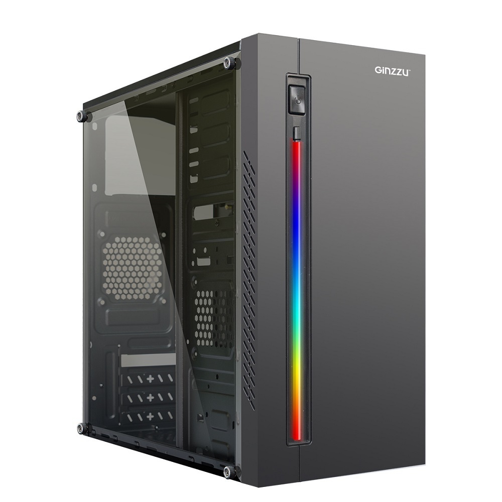 Компьютерный корпус Ginzzu D370 RGB Window — купить в интернет-магазине ...