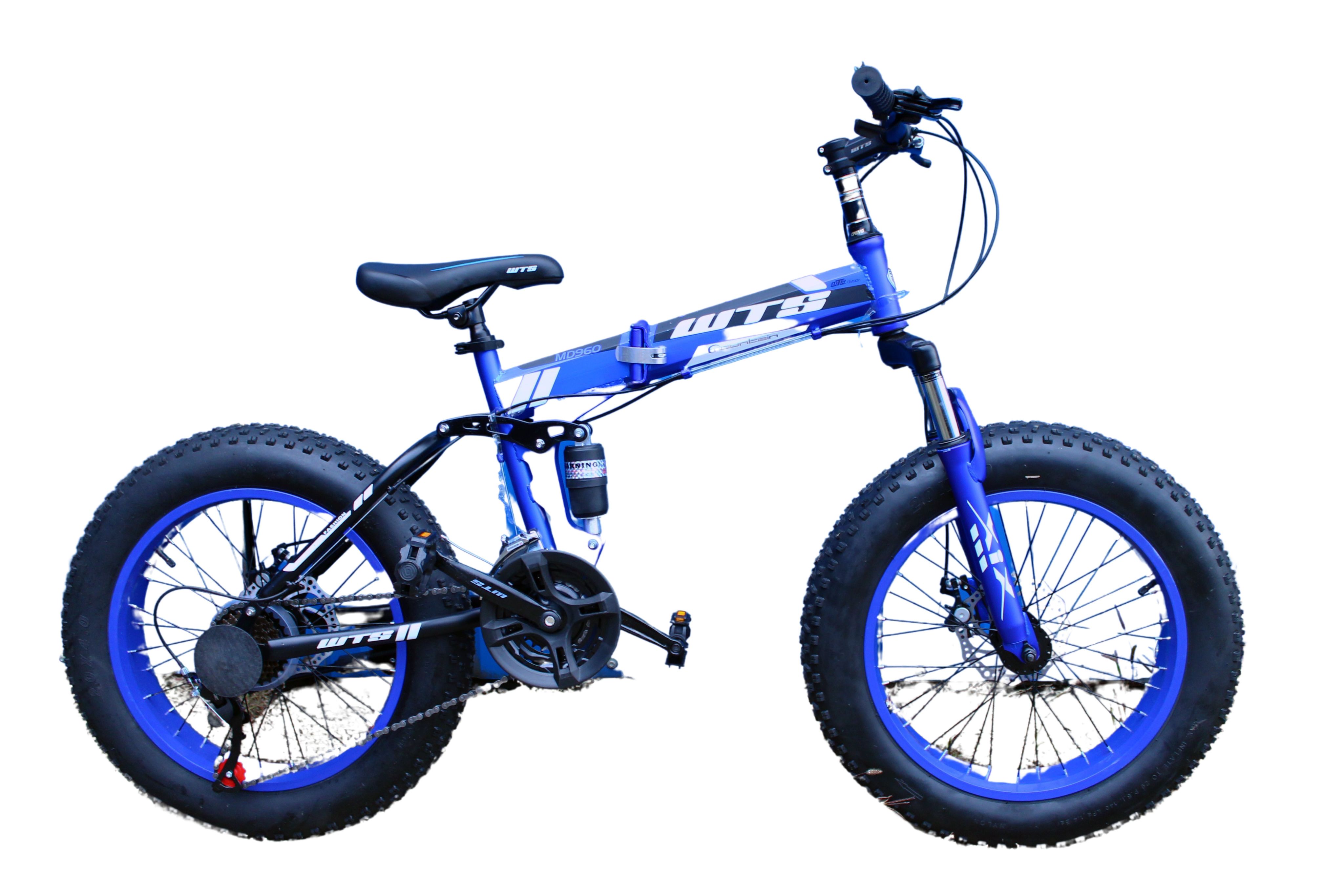 Велосипед - фэтбайк WTS 20" синий - купить по выгодной цене в интернет ...
