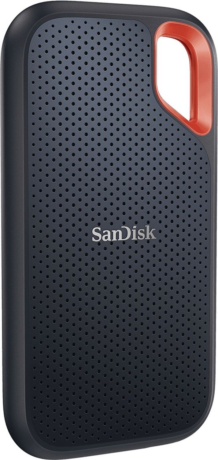 Внешний тверд. накопитель SANDISK BY WESTERN DIGITAL Extreme 1Тб USB 3.2 USB-C Скорость записи 1000 Мб/сек. Скорость чтения 1050 Мб/сек. 1,8" SDSSDE61-1T00-G25