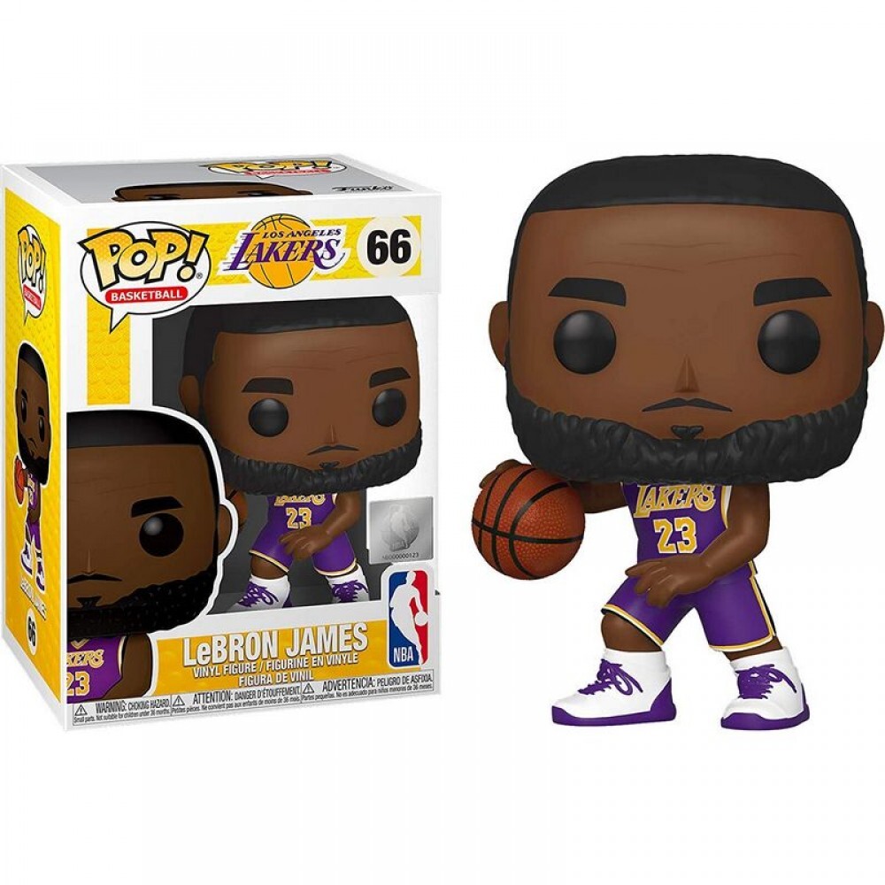 lebron james pop funko lakers