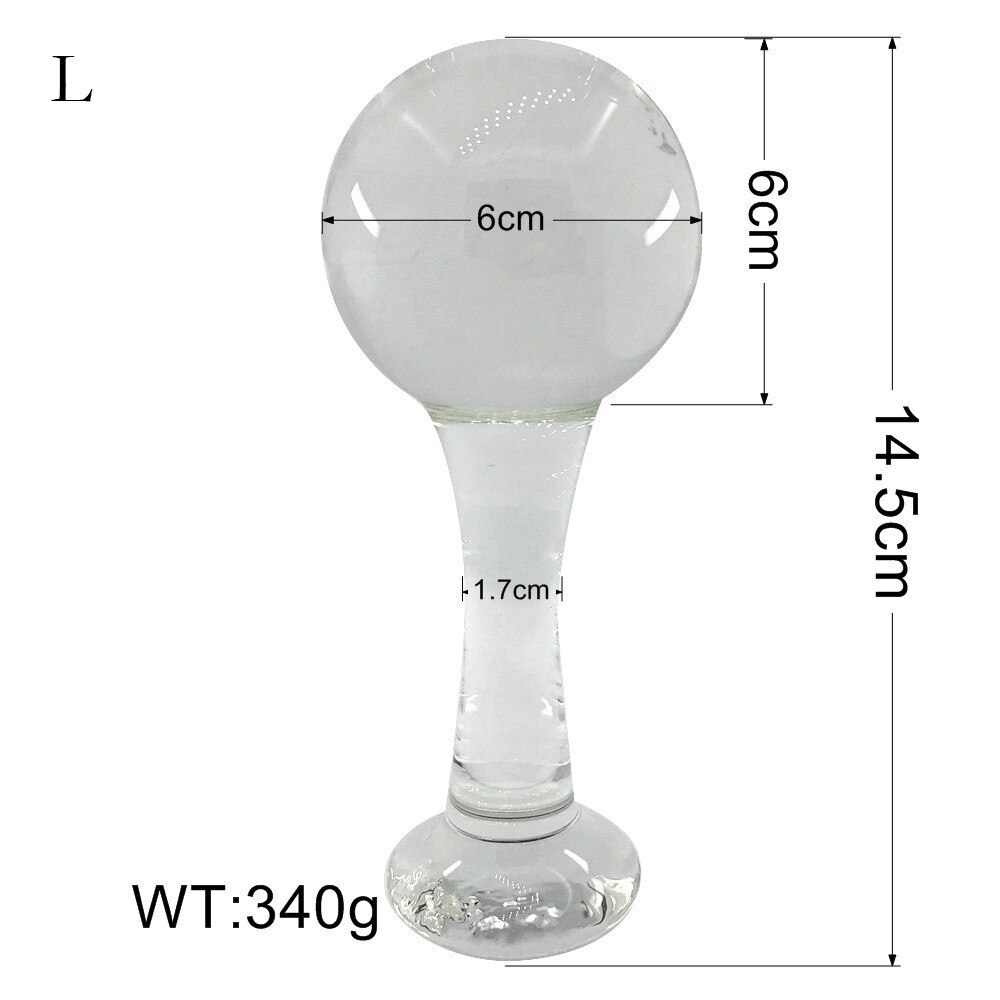 Стеклянные Анальные Шарики
