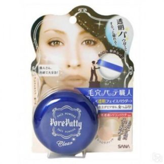 Пудра Sana Pore Putty Face Powder компактная для лица, прозрачная ...
