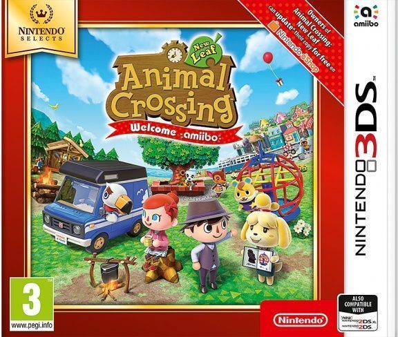 Игра Animal Crossing: New Leaf Welcome amiibo Selects (Nintendo 3DS, Английская версия)