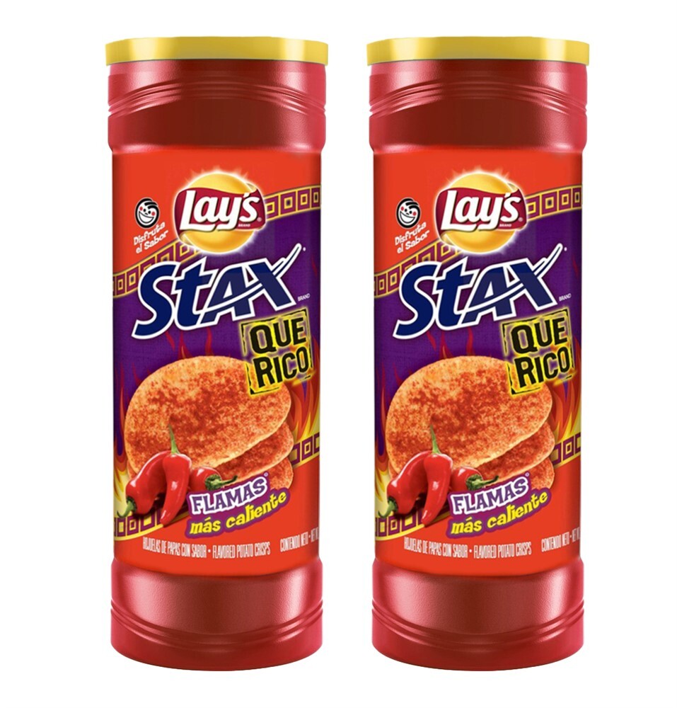 Чипсы Lay's Stax Flamas в тубе (2 шт. по 155,9 гр.) — купить в интернет ...