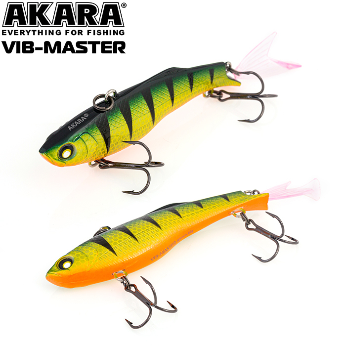 Воблер akara раттлин vib-master 85 мм 19 гр. (2/3 oz 3,3 in) A11,(набор из 1 шт)