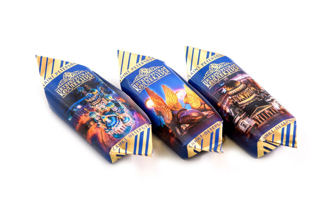 Шоколадные конфеты трюфели Экстра Петербургская коллекция