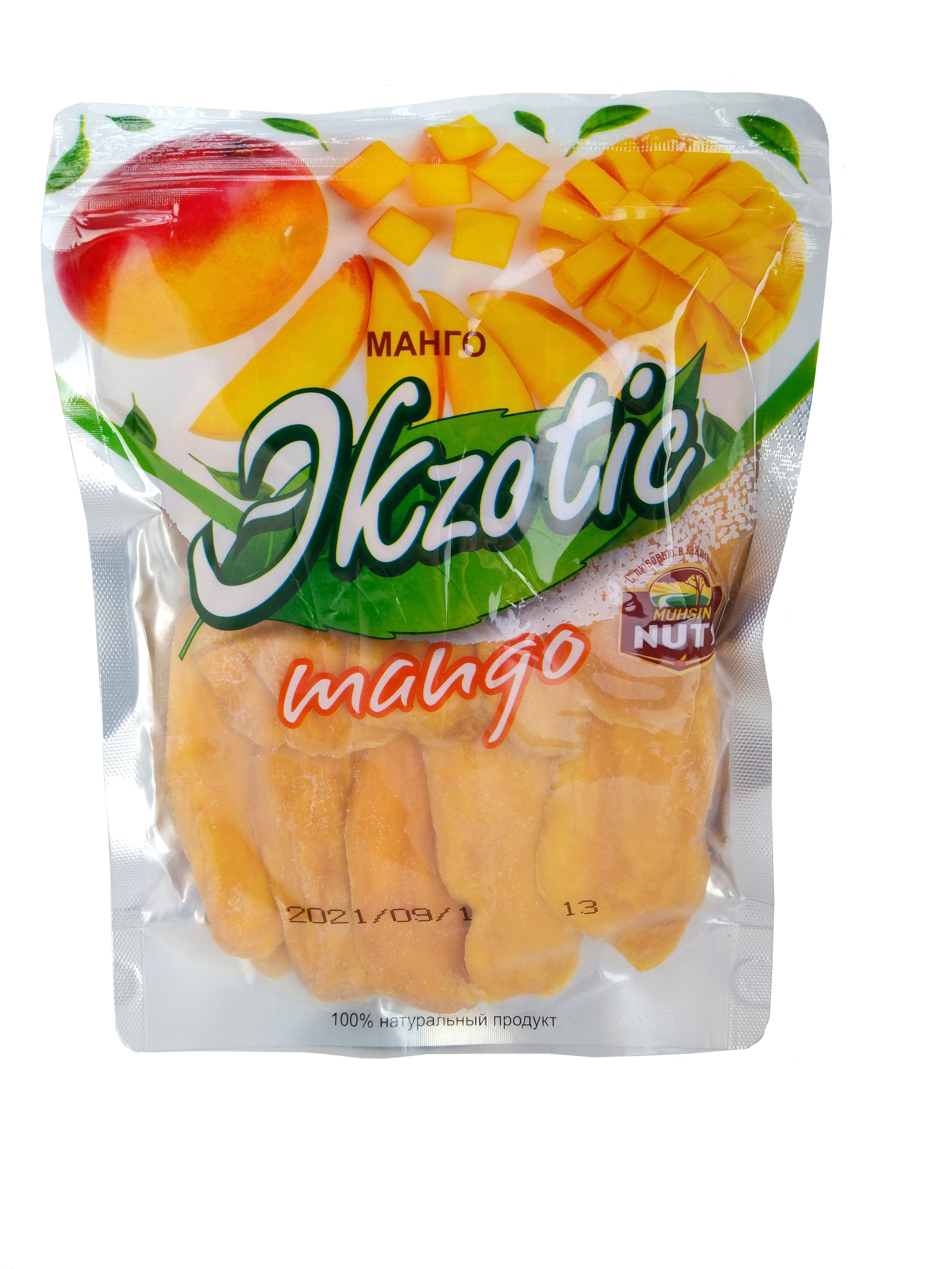 Манго сушеное Экзотик / манго вяленое 500 гр. / манго без сахара ...