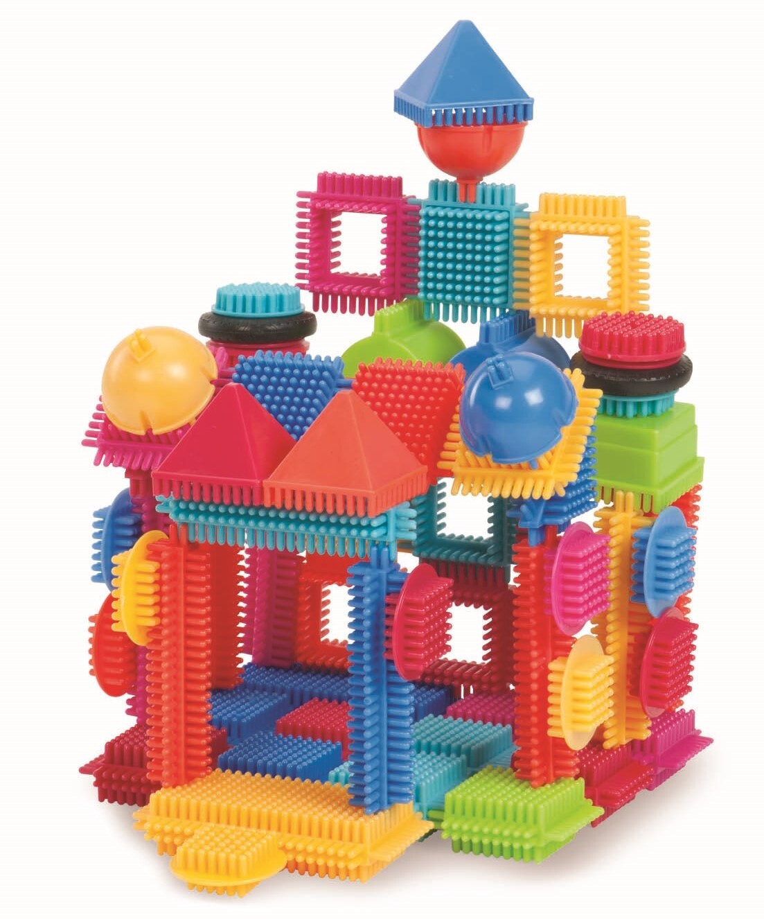 Конструктор игольчатый Bristle Blocks, 112 деталей