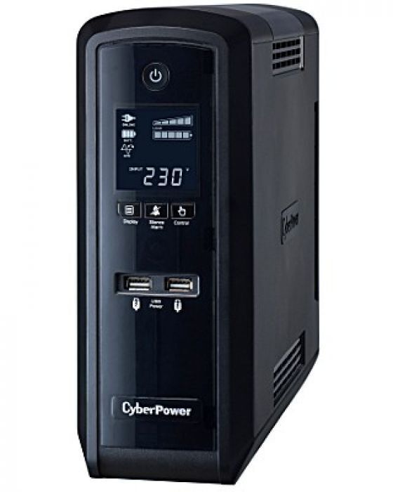 Источник бесперебойного питания CYBERPOWER Tower 1500VA 900W CP1500EPFCLCD