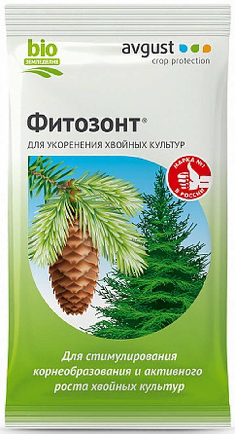 Биостимулятор AVGUST Фитозонт для укоренения хвойных культур - купить ...