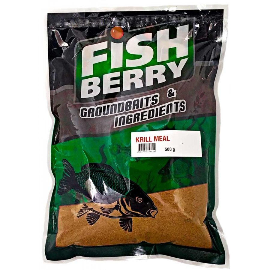 Мука криля 500 гр FISHBERRY добавка в прикормку KRILL MEAL