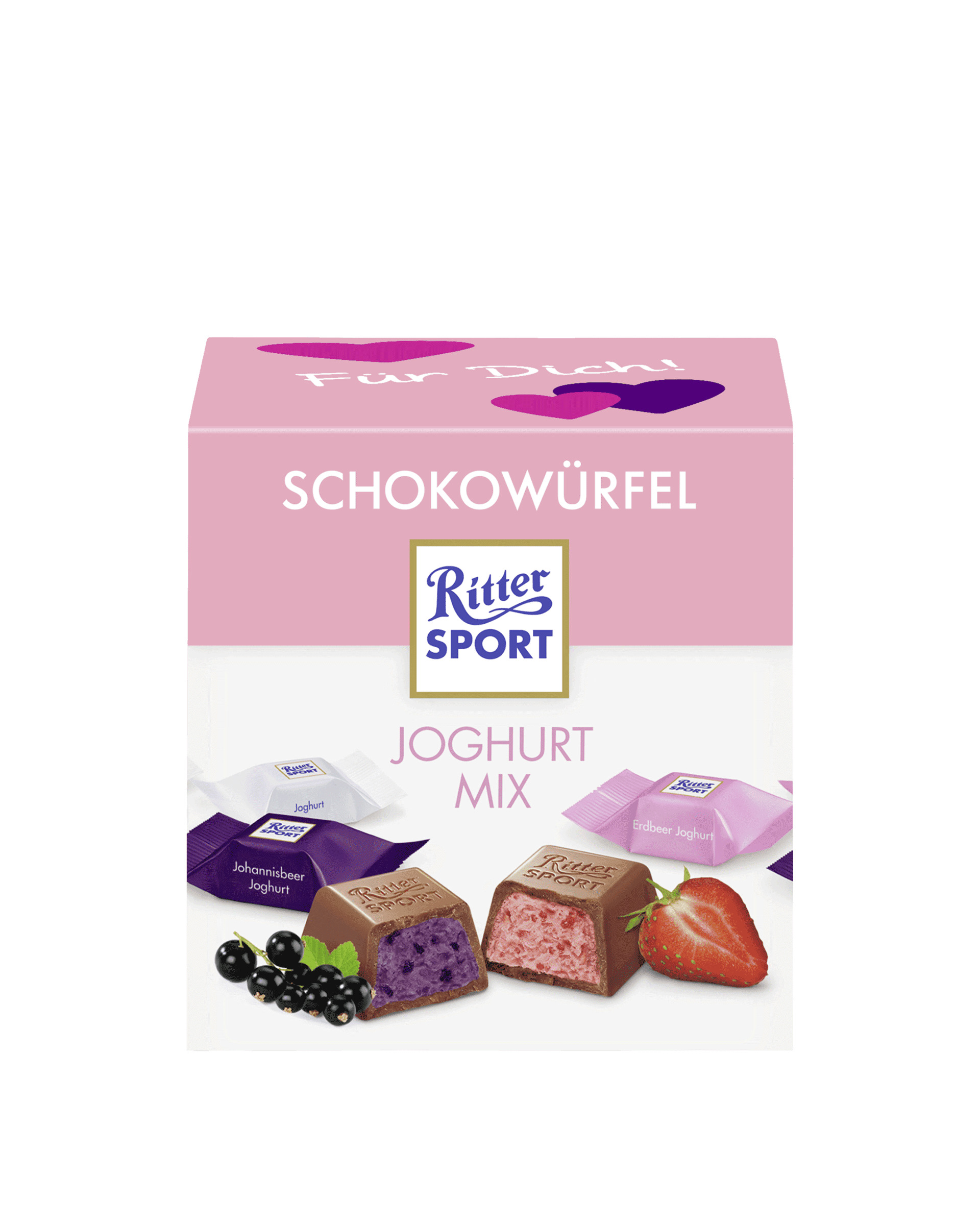 Набор мини-шоколадок Риттер Спорт Шоко Бокс Йогурт Микс / Ritter Sport ...