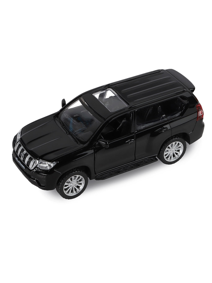 Модель машины 1:42 Toyota Land Cruiser Prado (11,5см) инерция Черный