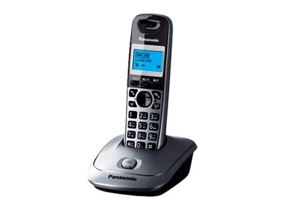 Радиотелефон DECT PANASONIC KX-TG2511RUM, серый