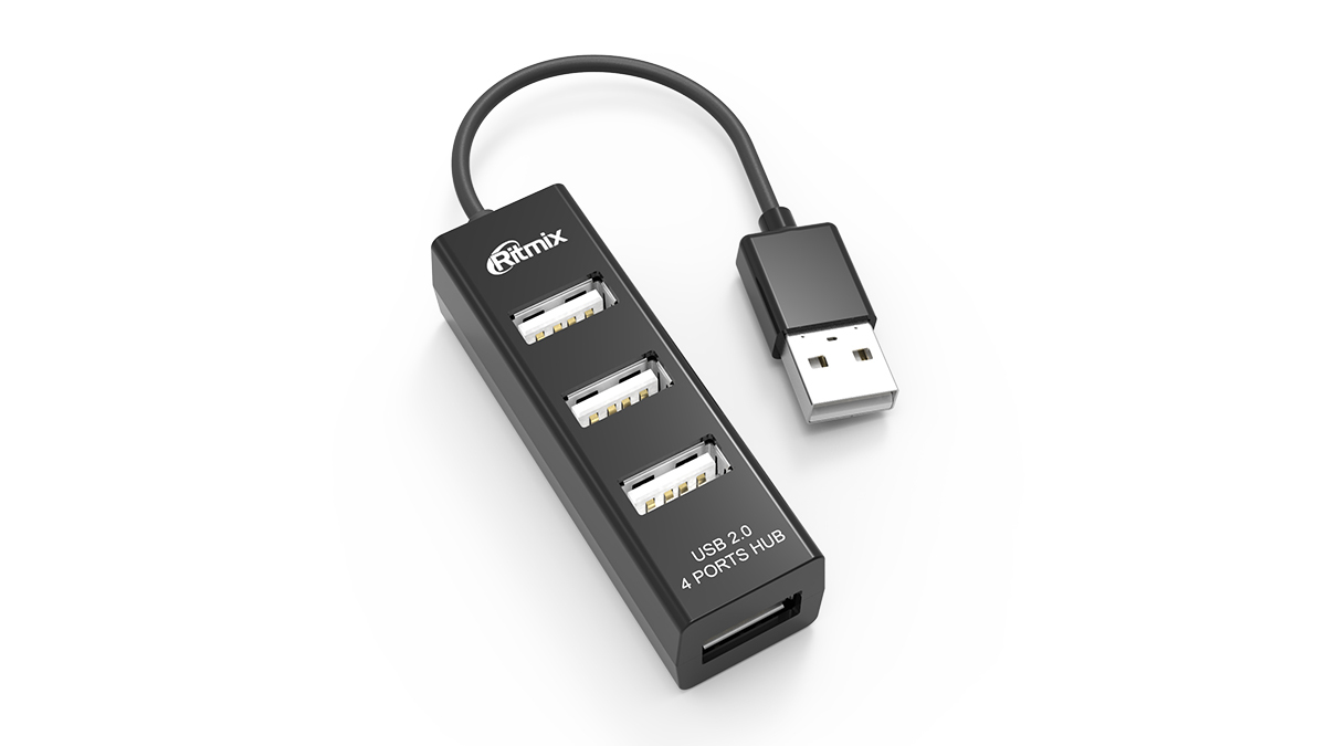 Универсальное usb. USB-хаб Ritmix CR-2405. Ritmix CR-2402 черный. USB хабы Ritmix CR-2402 черный. USB-Hub Ritmix CR-2301, черный, USB 2.0, 3 порта (1/100).