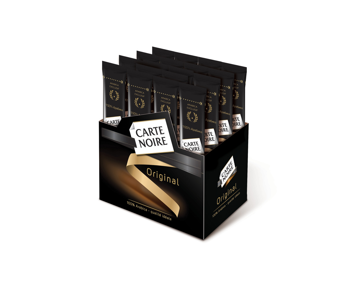 Кофе растворимый Carte Noire Original Карт Нуар Оригинал, 1.8г 1 блок ...