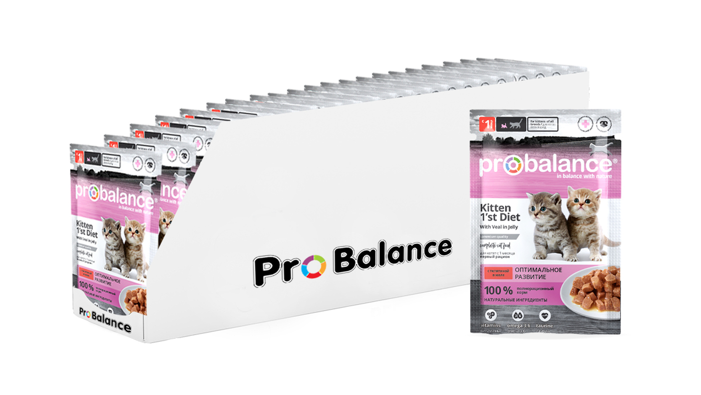 ВлажныекормадлякошекProBalance