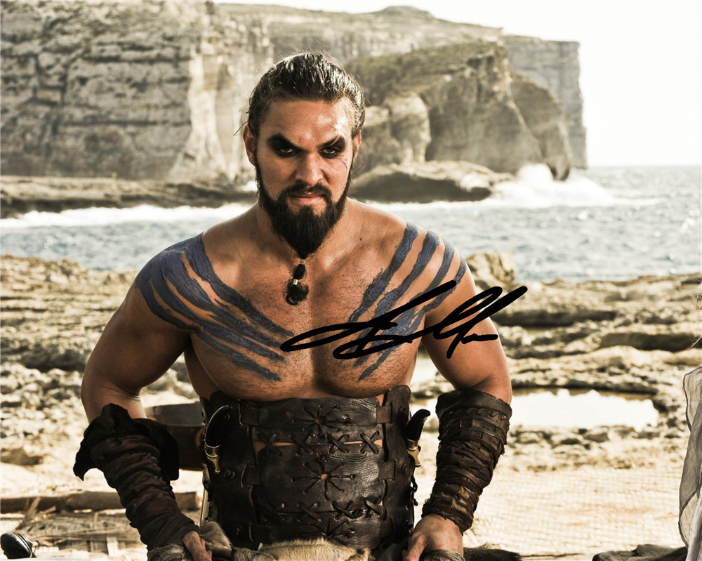 Автограф Джейсон Момоа (Игра престолов, Кхал Дрого) - Автограф Jason Momoa  Khal Drogo Game Of Thrones - Фото с автографом, Подписанная фотография,  Автограф знаменитости, Подарок, Автограмма, Размер 20х25 см - купить с ...