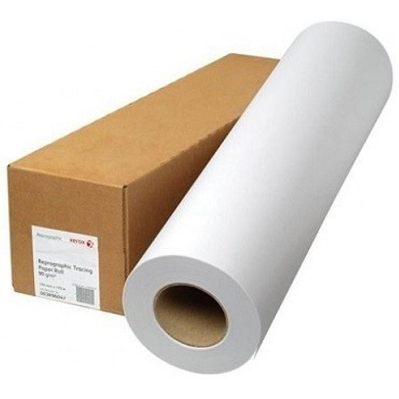 Бумага для выкройки фото Калька XEROX Inkjet Tracing Paper Roll 90 г 841 мм х 170 м 76 мм - купить в инте