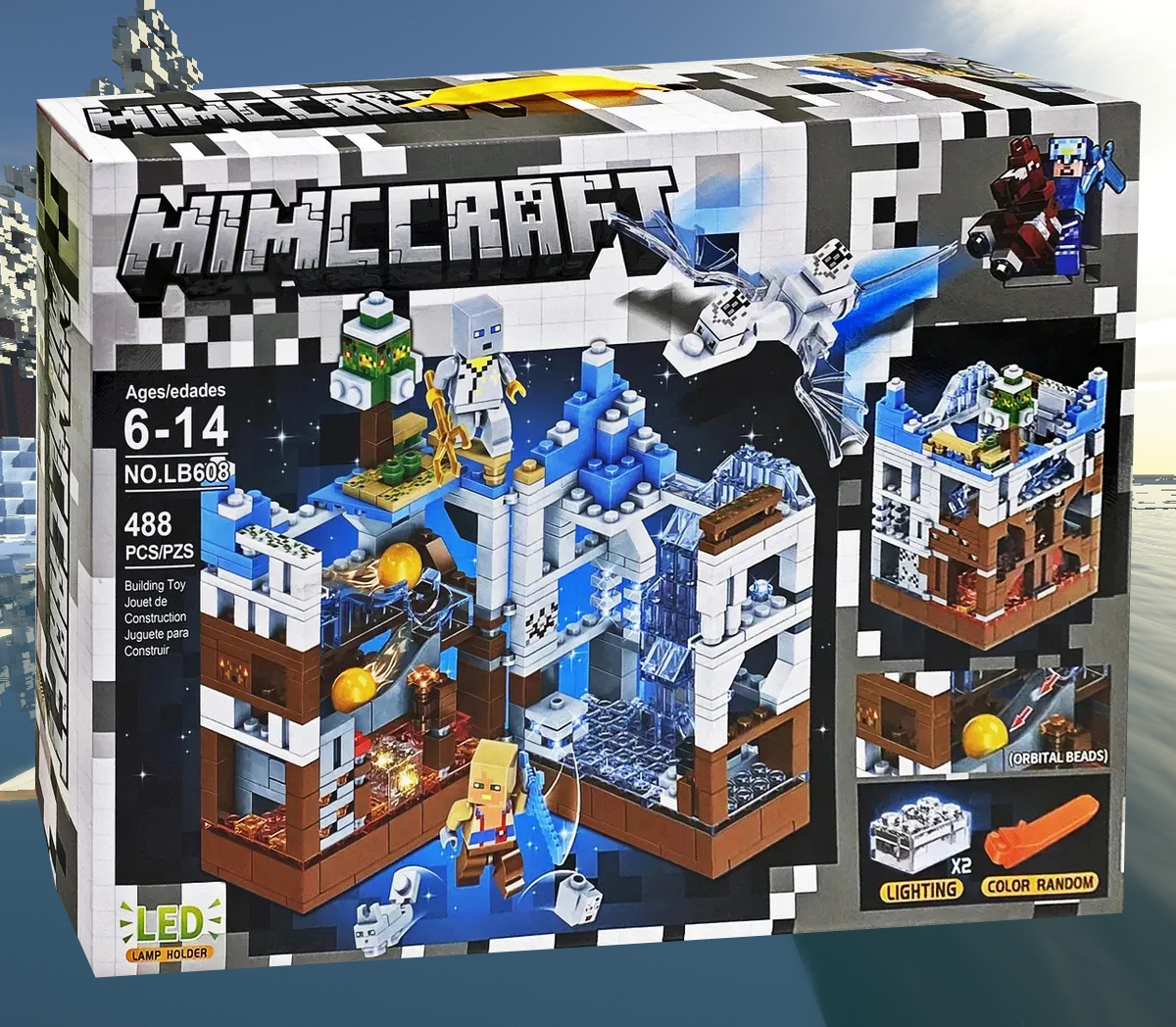 Конструктор minecraft ледяная пещера 174 детали для сборки. Конструктор майнкрафт 511 деталей. Конструктор с led-подсветкой lb my world: сражение в пещере с лавой, 502 дет. Лего майнкрафт 11139. Конструктор майнкрафт сражение.