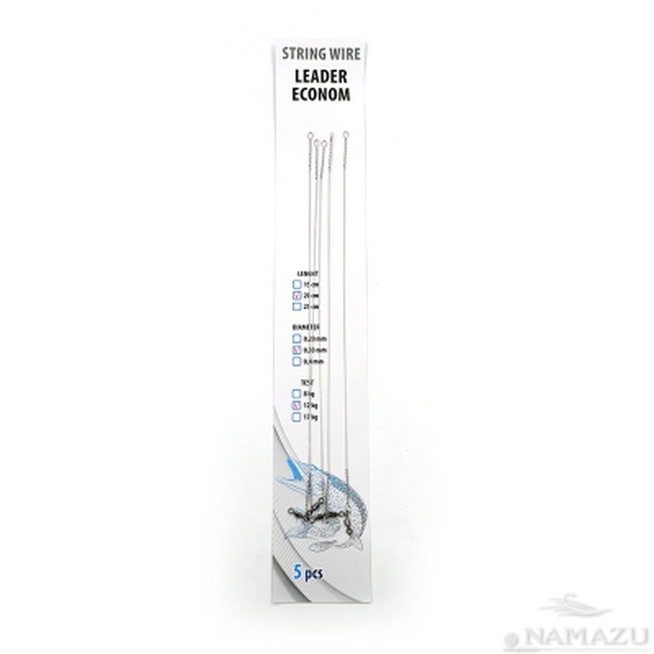 поводок стальной namazu leader 1х7 nylon coated, d-0,24 мм, l-15 см, test- 7 кг (уп. 4мм) 30см 15кг (10шт). поводок стальной namazu leader 1х7, d-0,24 мм, l-15 см, test- 7 кг (уп. поводок струна. поводок стальной namazu leader 1х7 nylon coated, d-0,24 мм, l-15 см, test- 7 кг (уп.