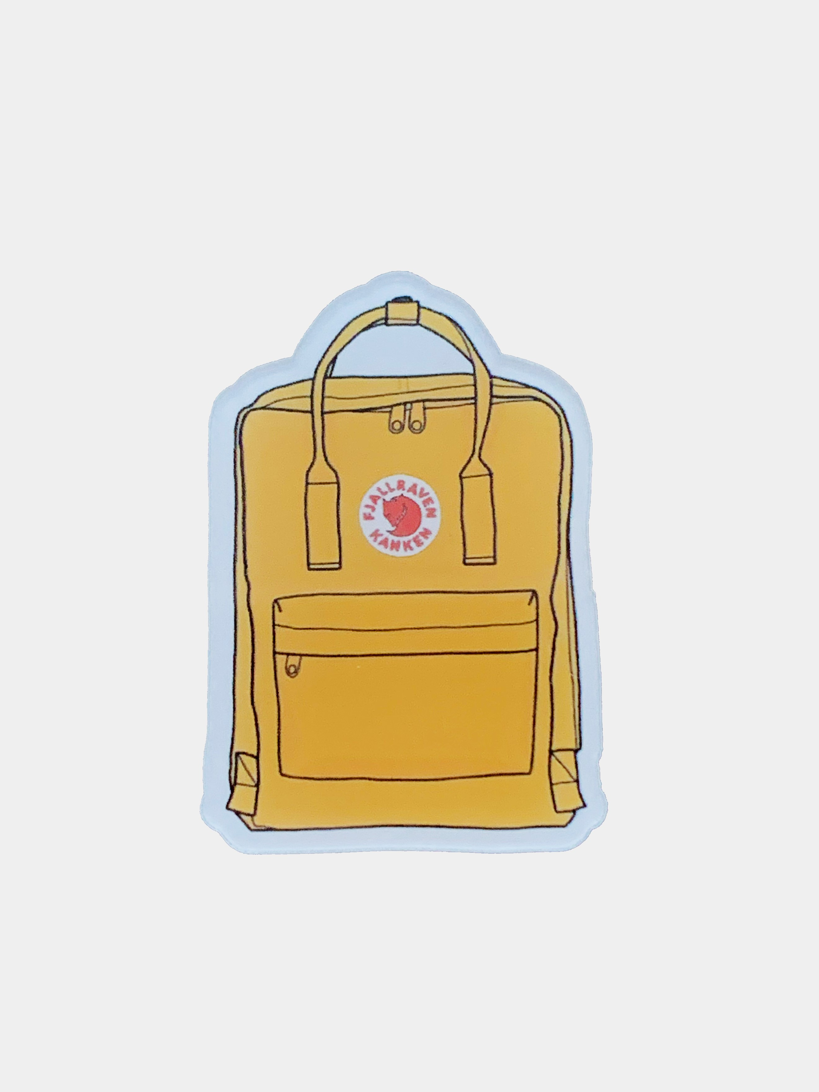 Рюкзак Fjallraven Kanken Стикеры срисовка