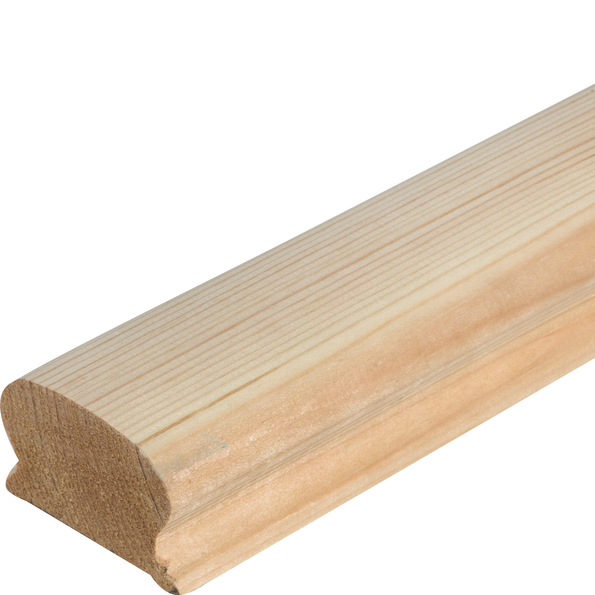 Поручень деревянный 65х45х40мм l-3,4м