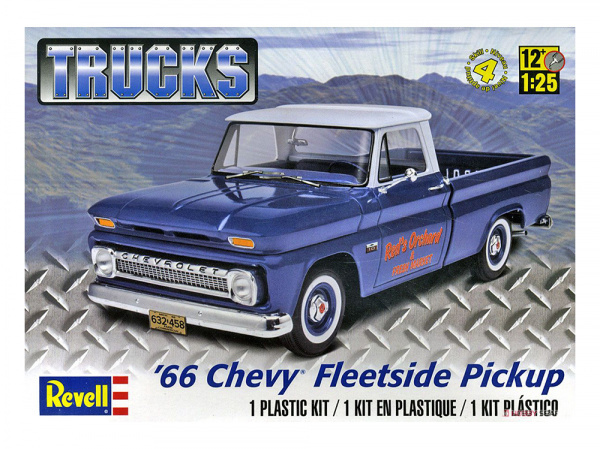 Сборная модель Revell 17225RE Пикап 66 Chevy Fleetside