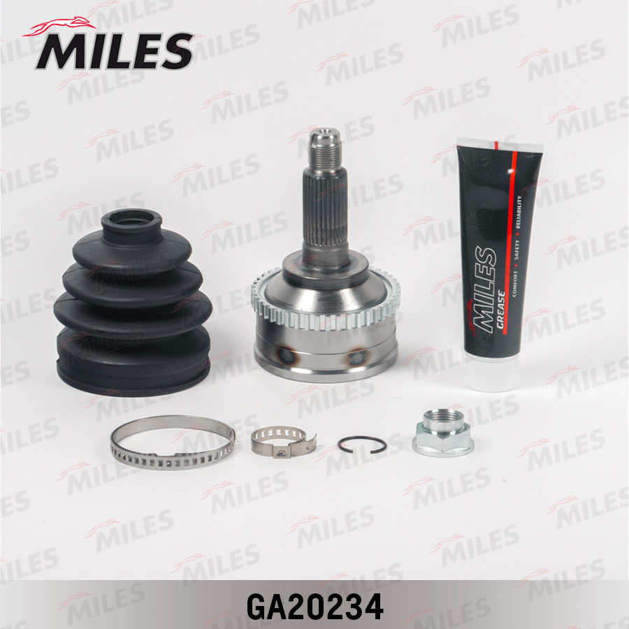 ШРУС наружный MAZDA 626 2.0-2.5 87-97 (с ABS) (GKN 302977) GA20234 MILES GA20234, oem G05425500A