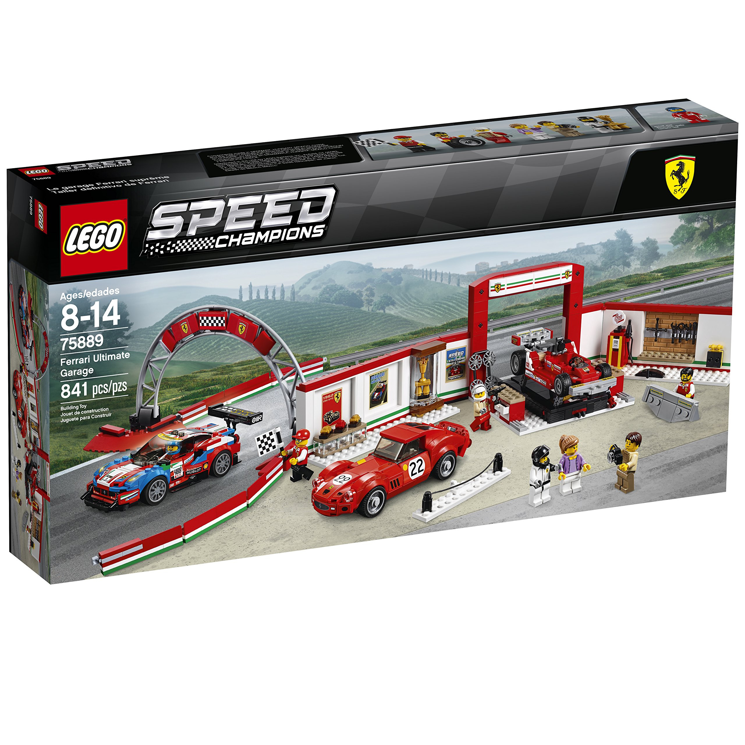 Lego speed champions 75889 ferrari ultimate garage on sale