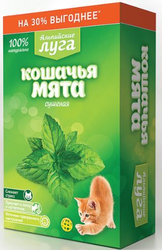 Альпийские луга Кошачья мята, сушеная 20г