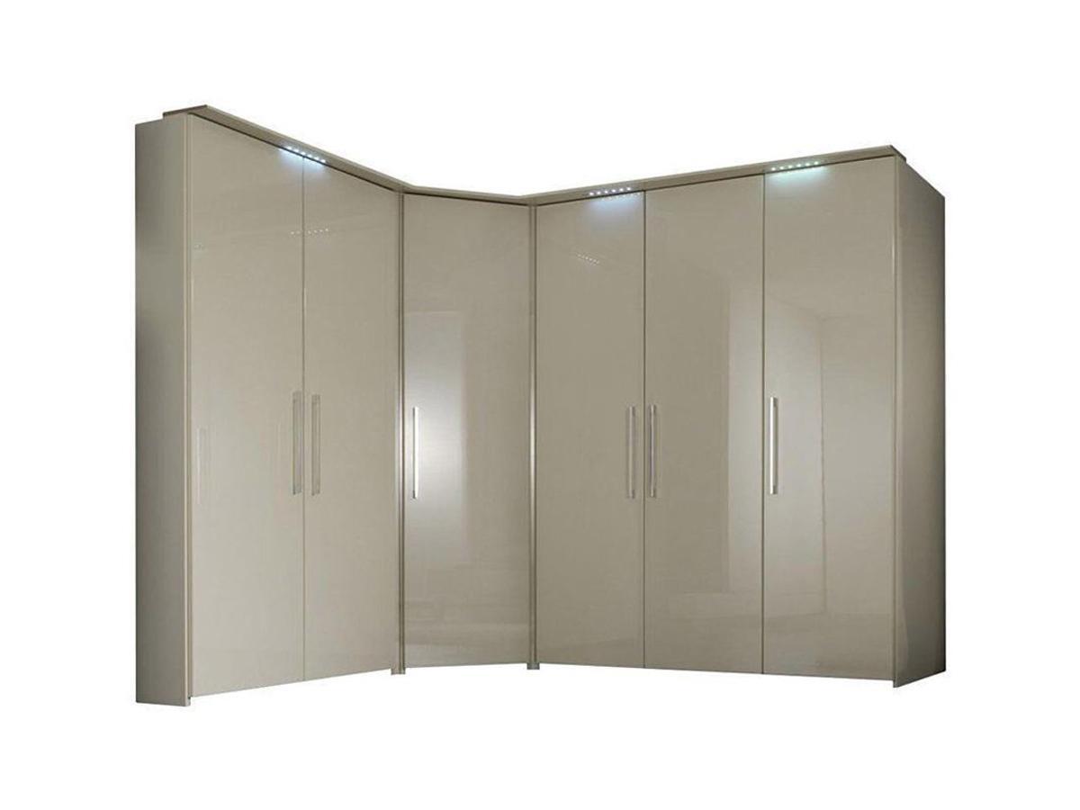 угловые шкафы с прямым углом с распашными дверями