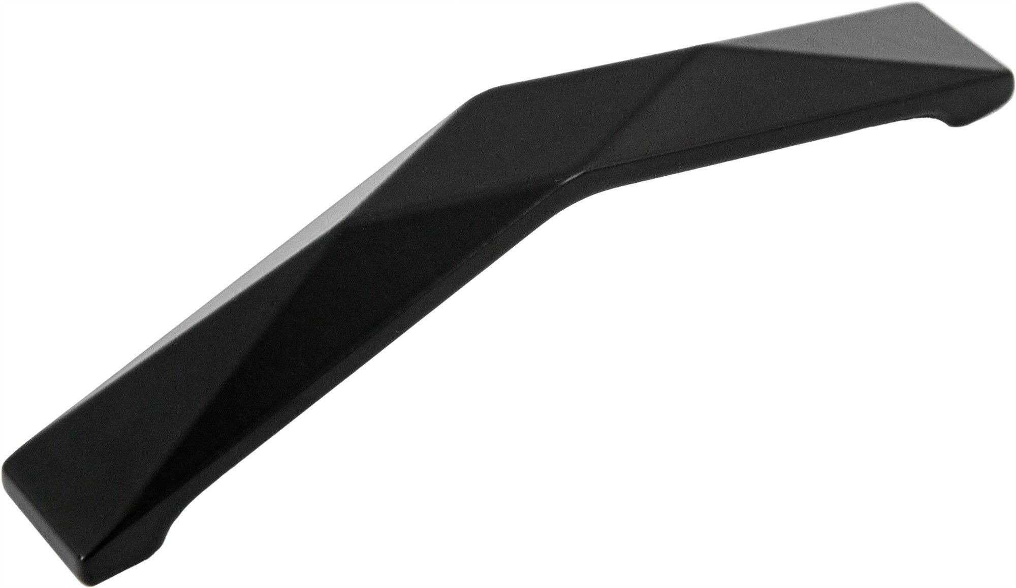 ручка скоба мебельная 96 мм черная