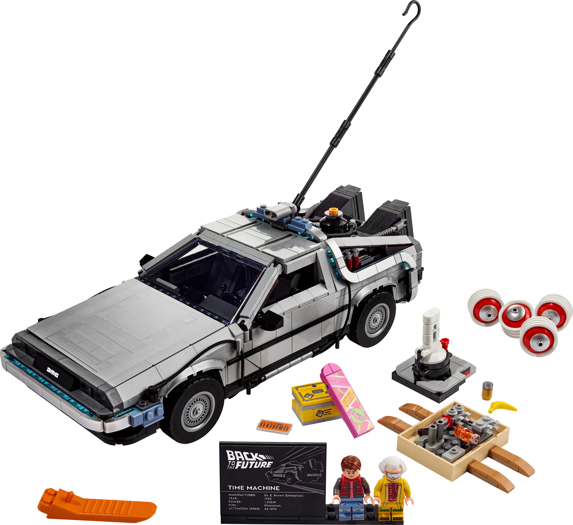 лего делориан 10300, lego creator expert 10300, лего delorean 10300, lego back to the future 10300