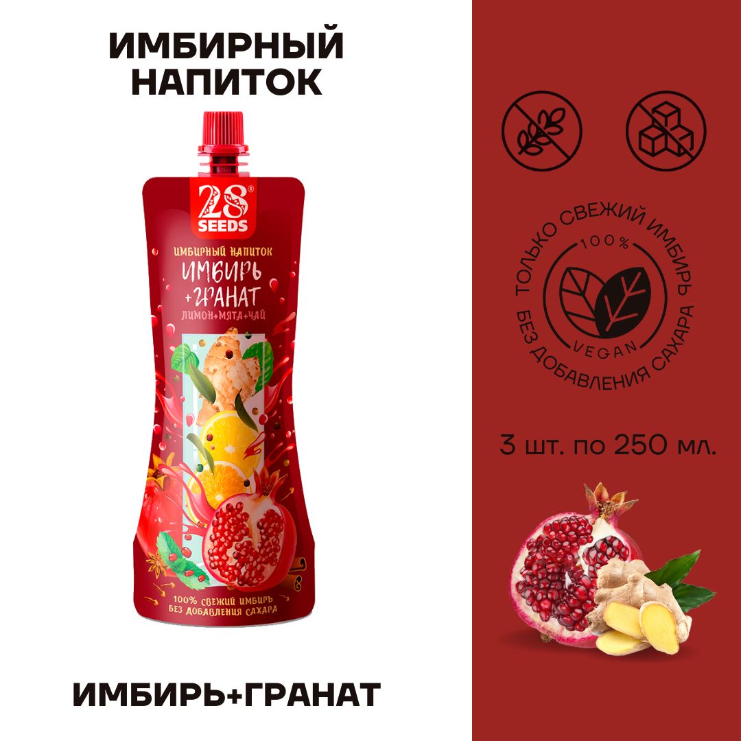 Имбирь с гранатом. Имбирь с гранатом