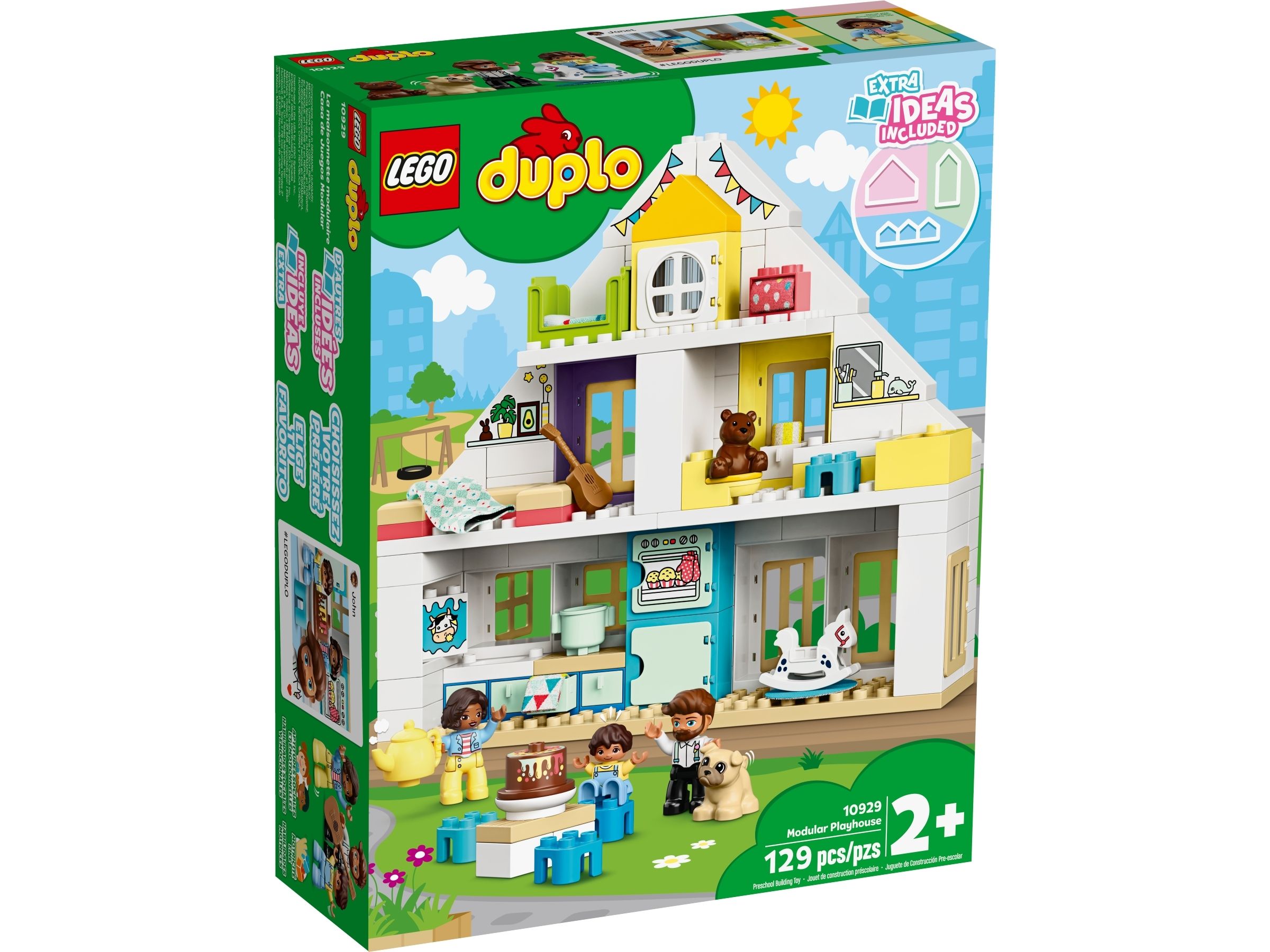 лего DUPLO серия, LEGO 10929 Модульный игрушечный дом, lego конструктор для  мальчика, лего для девочек - купить с доставкой по выгодным ценам в  интернет-магазине OZON (695717251)