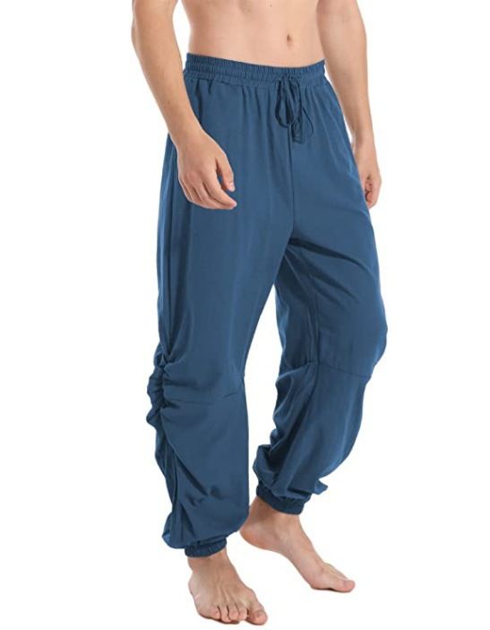 Baggy Loose Cotton Harem Pants мужские