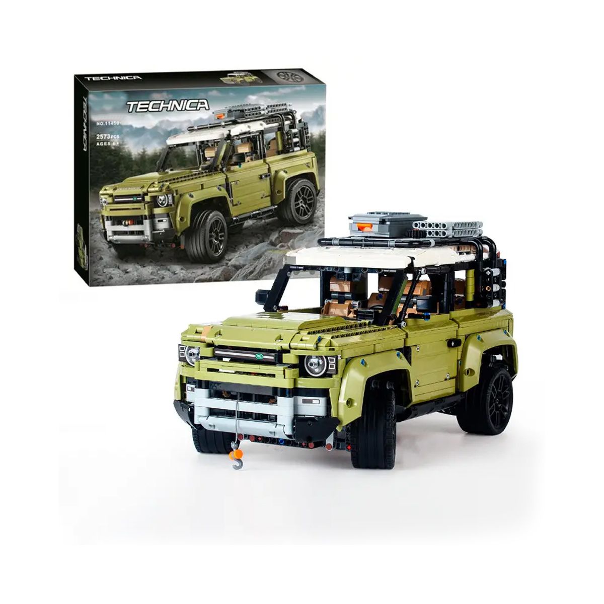 Конструктор Land Rover Defender / Деталей 2573 / 11450 (сопоставим с LEGO  TECHNIC 42110)