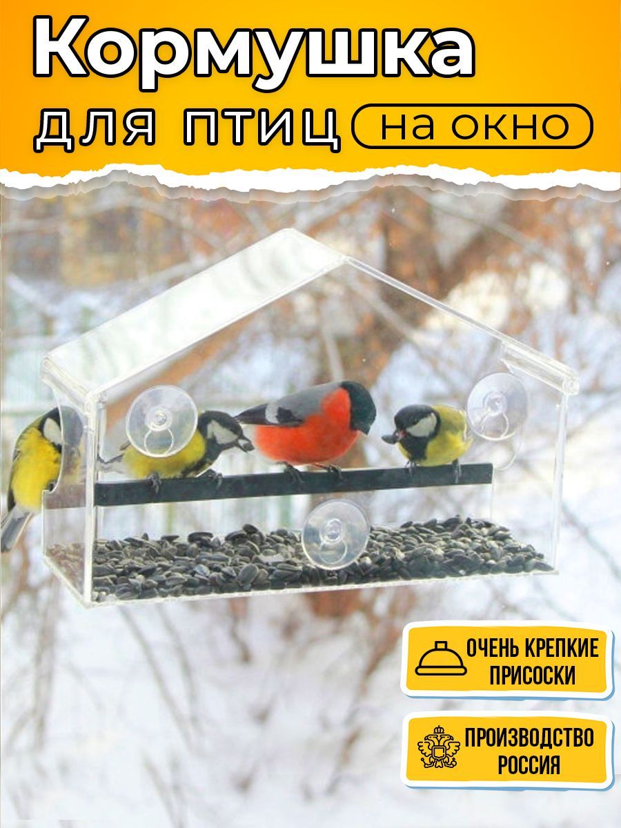 Кормушки для птиц на окно своими руками (54 фото) - красивые фото и картинки natali-fashion.ru