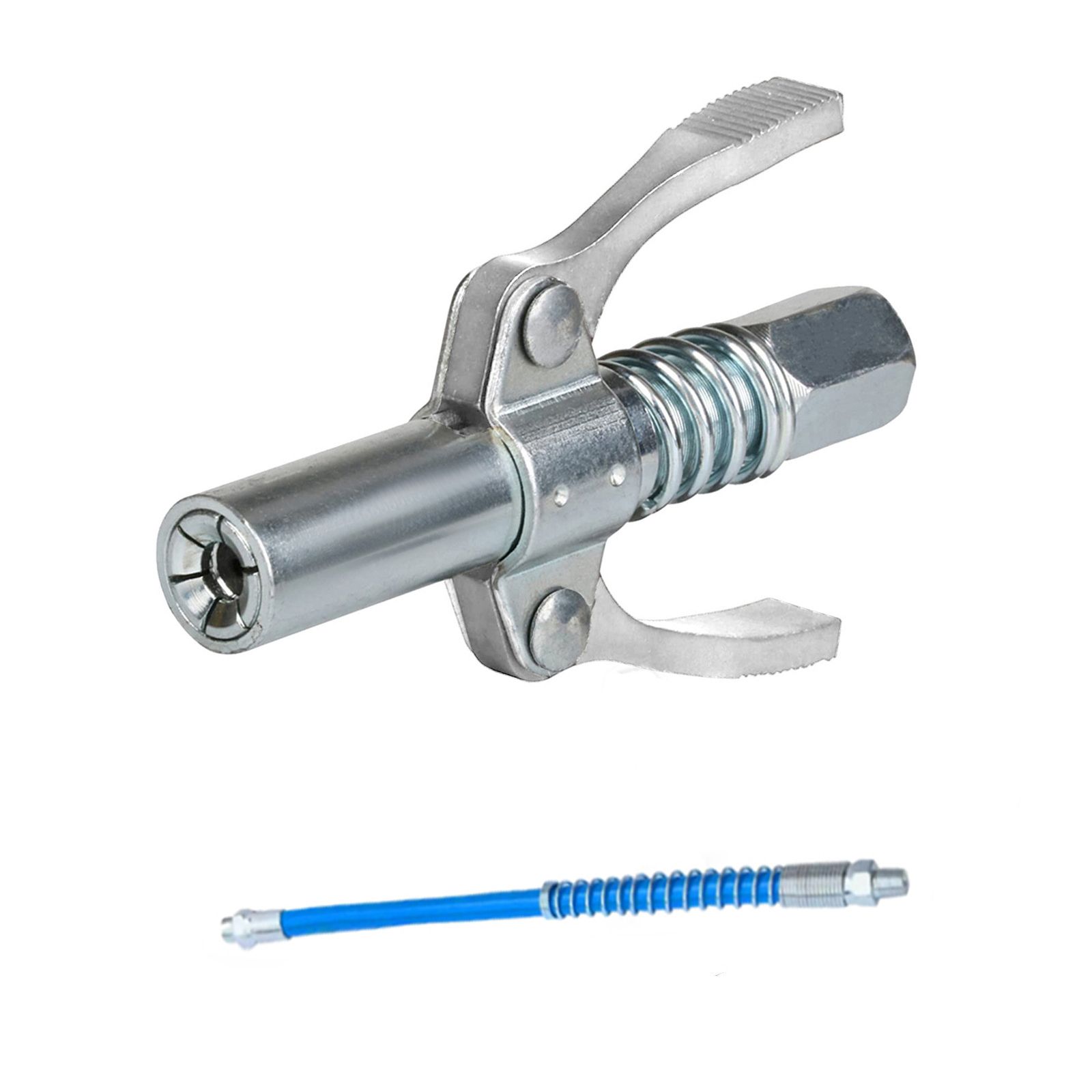 Головка на плунжерный шприц (наконечник на смазочный шприц). Насадка на смазочный шприц. Наконечник шприца плунжерного быстросъёмный смазки. Насадка быстросъемная к смазочному шприцу groz gr43555. Быстросъемный наконечник насадка для плунжерного шприца dollex gc-01.