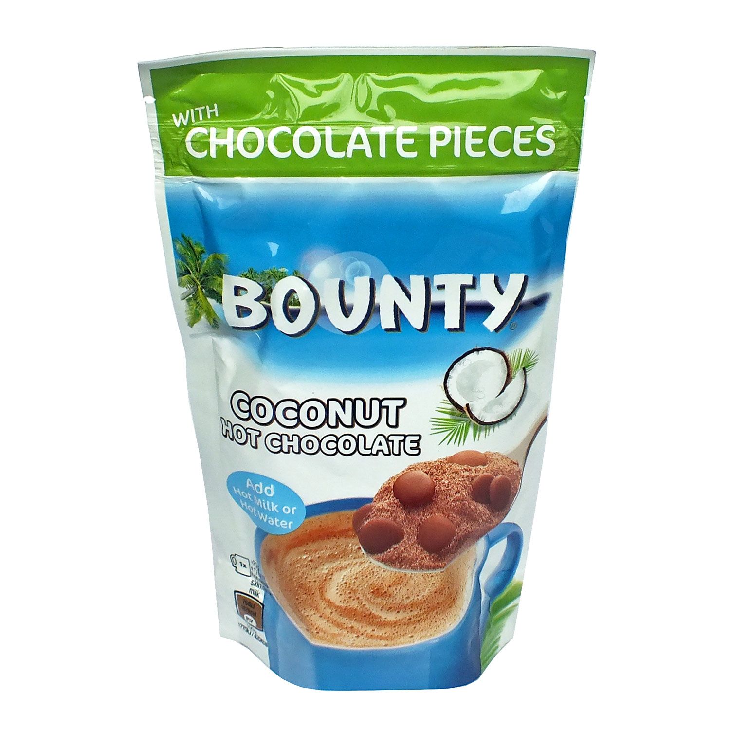 Растворимый напиток Bounty Coconut Hot Chocolate горячий шоколад 140 гр. -  купить с доставкой по выгодным ценам в интернет-магазине OZON (753553521)