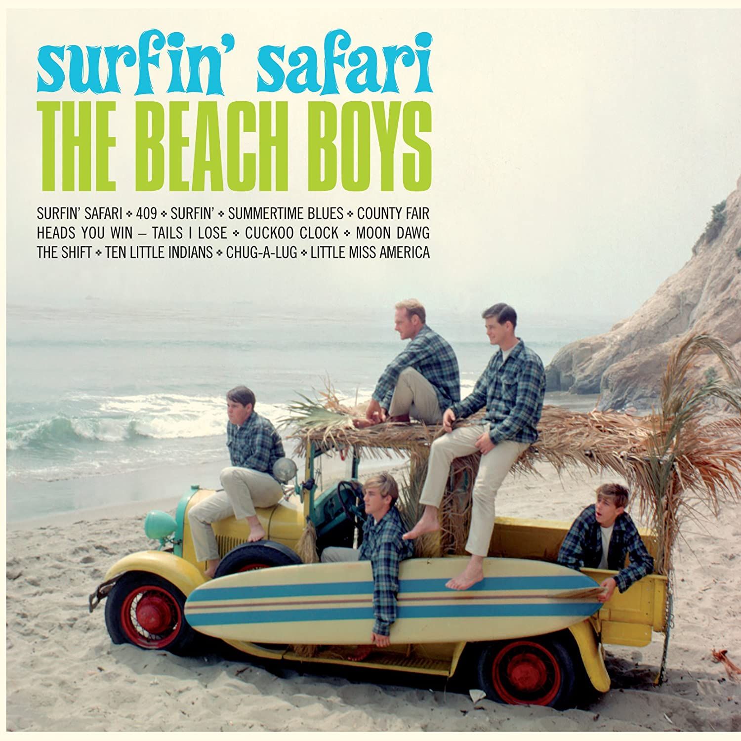 Виниловая пластинка BEACH BOYS "Surfin` Safari" (GREEN LP)