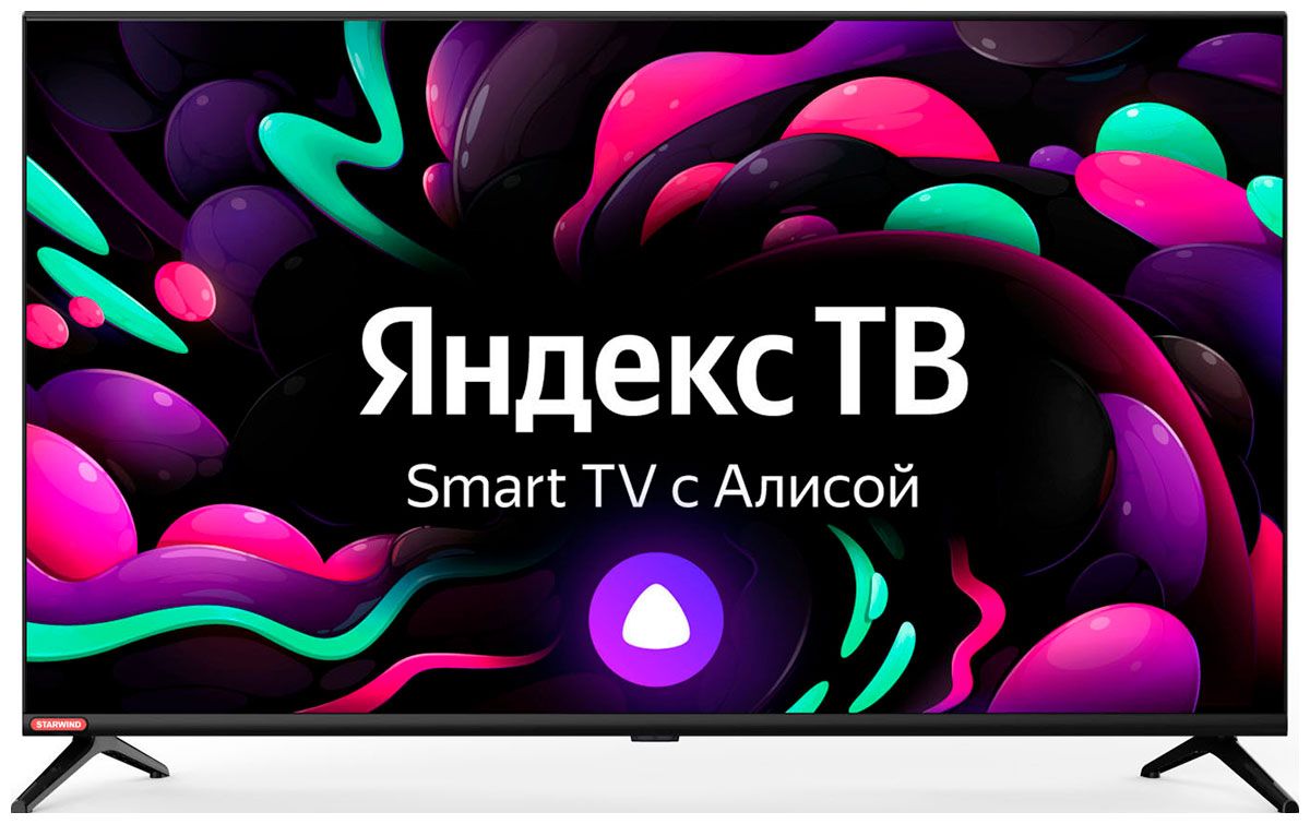 STARWINDТелевизорSW-LED40SG300SmartЯндекс.ТВFramelessчерный40"FullHD,черный