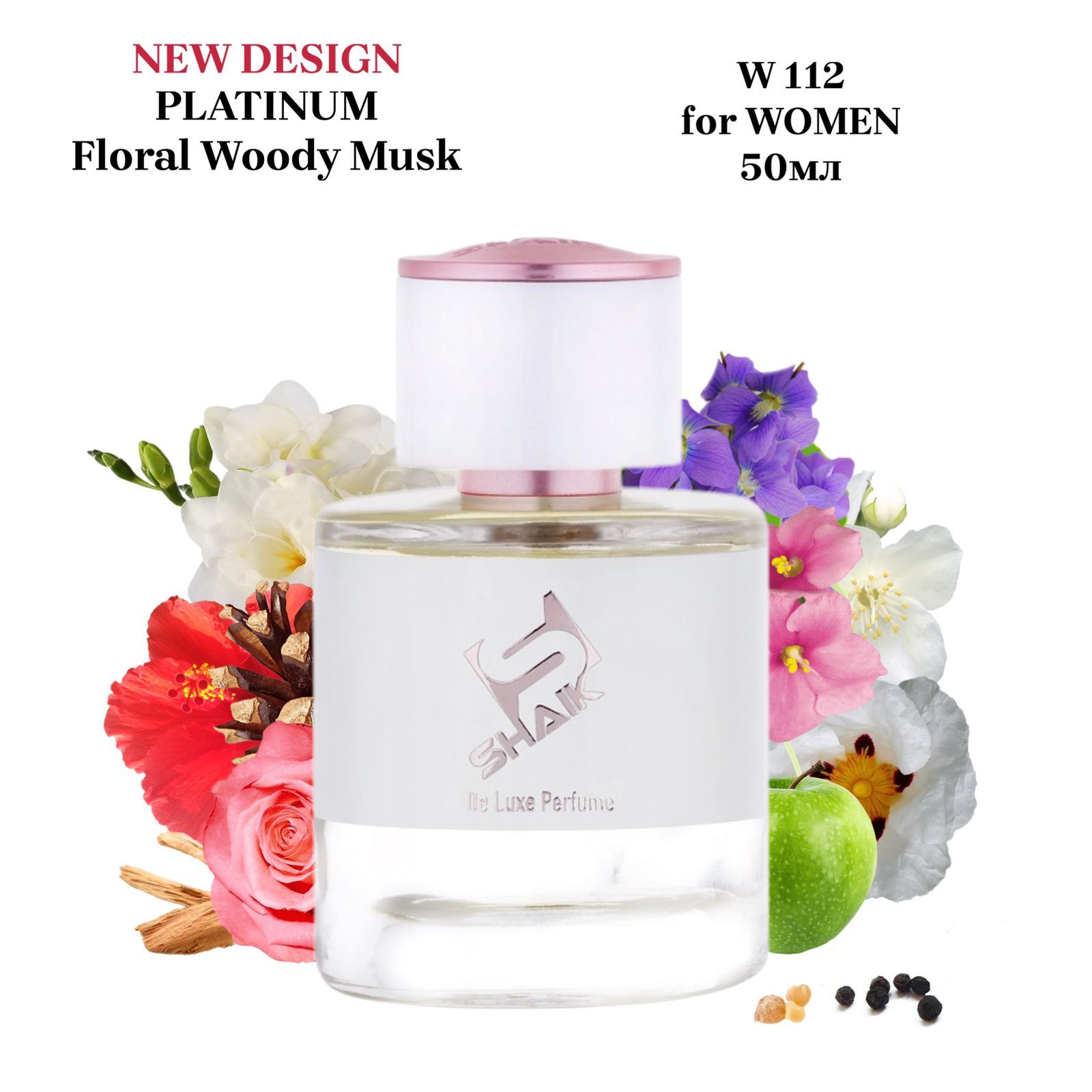 SHAIK PLATINUM W 112 Floral Woody Musk Парфюмерная вода 50мл Женская