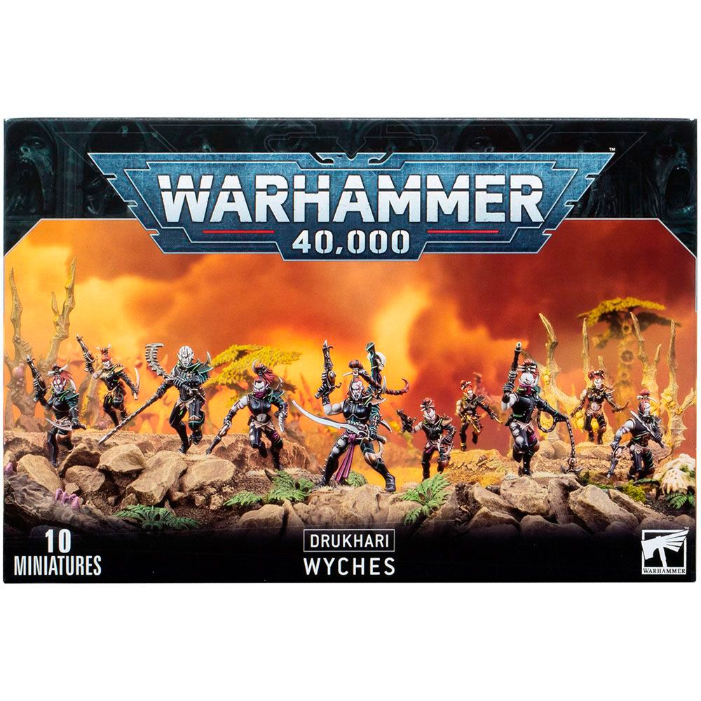 Набор миниатюр для настольной игры Warhammer 40000 - Dark Eldar (Drukhari)  Wyches - купить с доставкой по выгодным ценам в интернет-магазине OZON  (792259368)