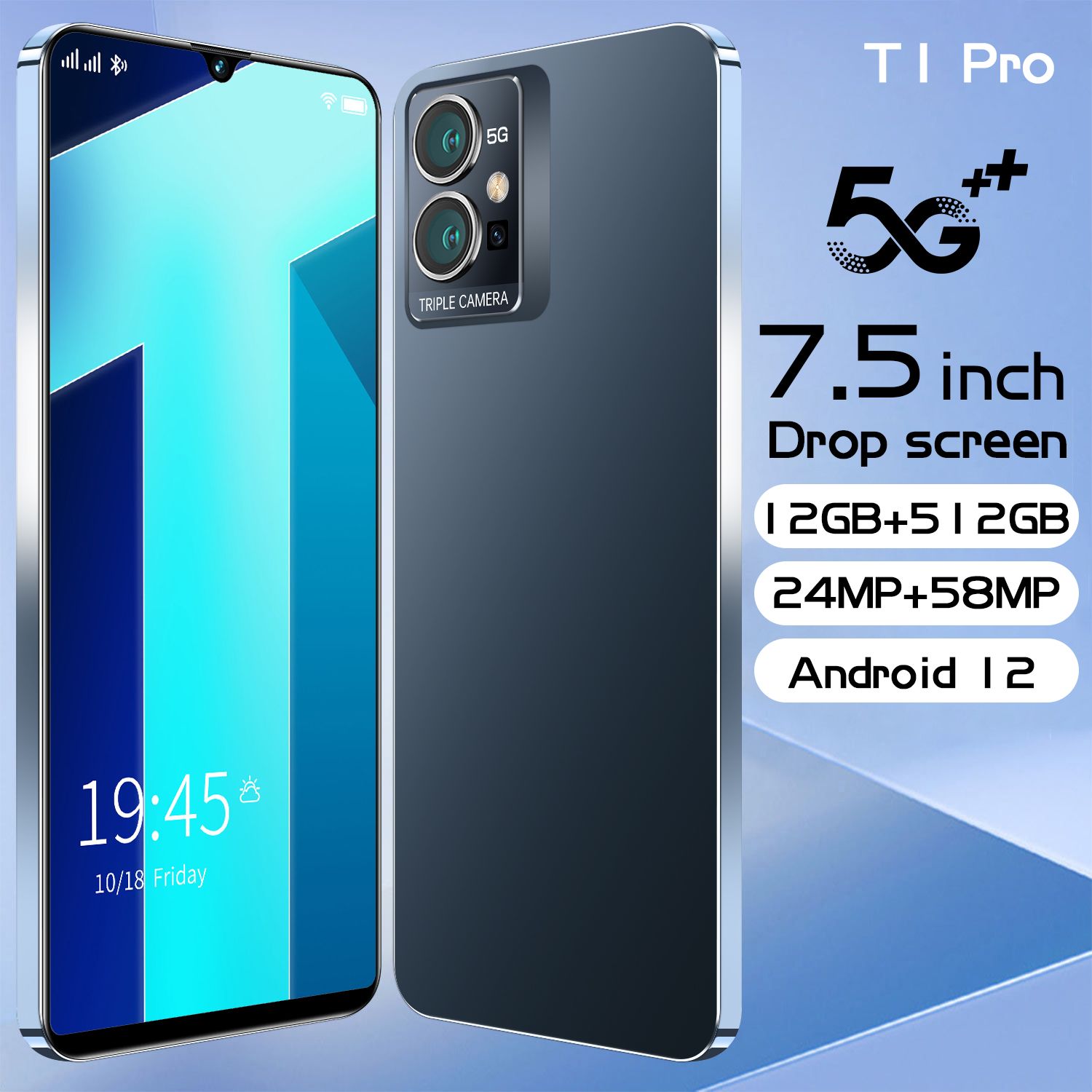 Смартфон T1 Pro-6 - купить по выгодной цене в интернет-магазине OZON  (1463422710)