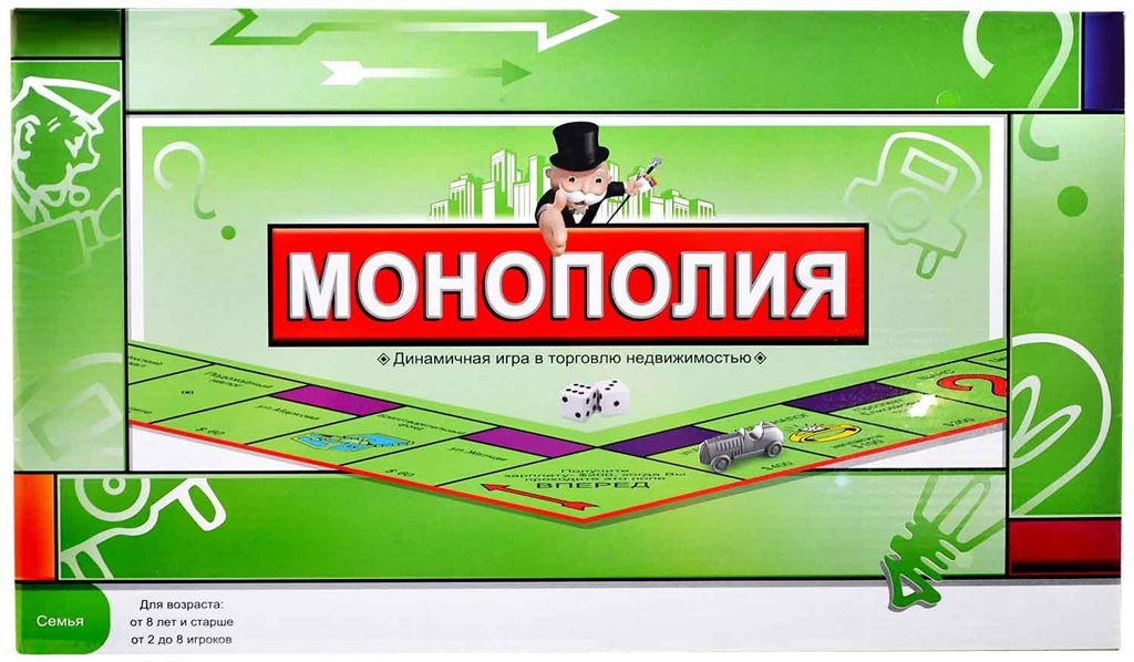 Игра монополия торговля недвижимостью