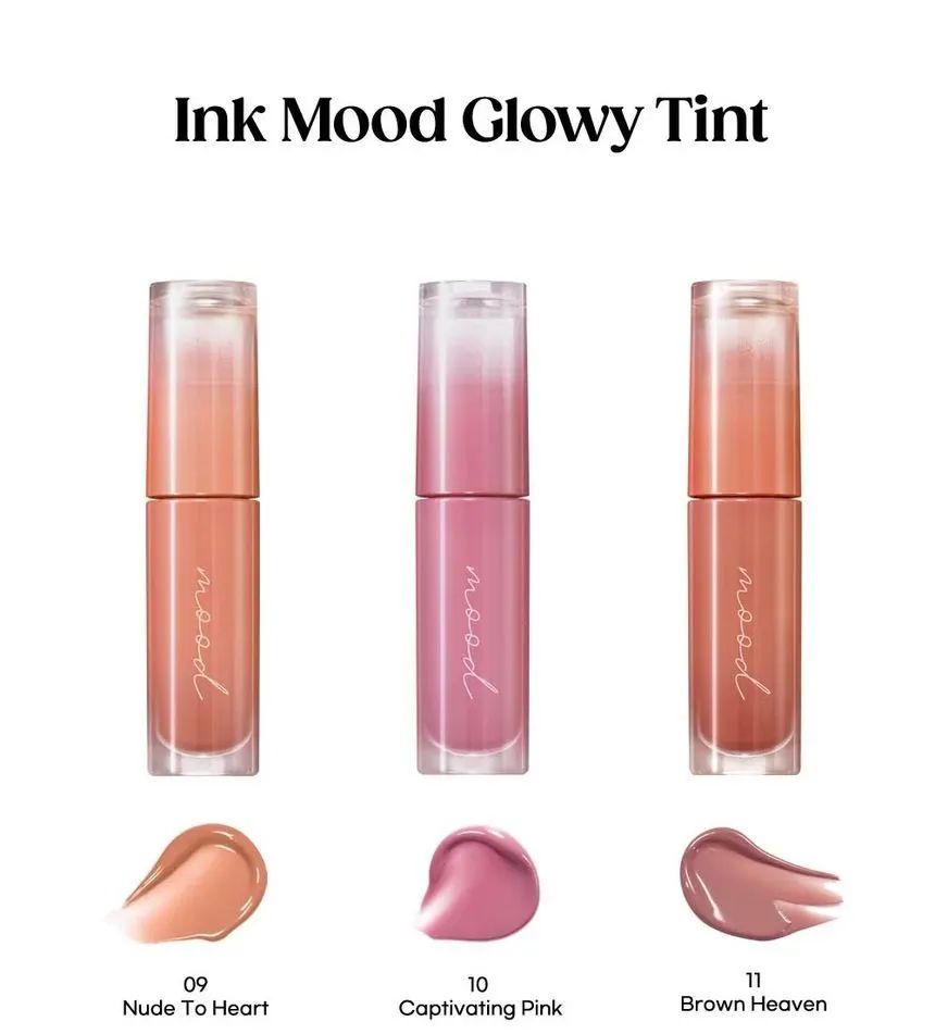 Тинт для губ ink mood glowy tint