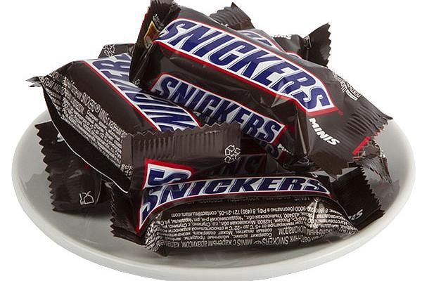 Конфеты snickers Minis, коробка